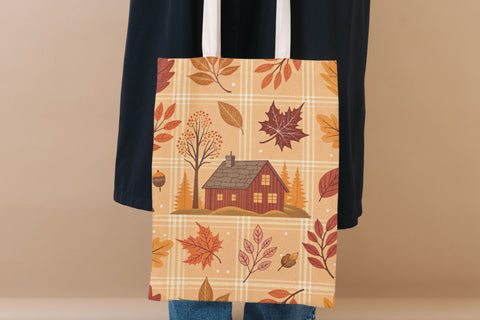 Autumn Fall Plaid Seamless Pattern Digital Paper Digital Pattern FloridPrintables 