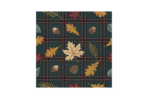 Autumn Fall Plaid Seamless Pattern, Digital Papers Digital Pattern FloridPrintables 