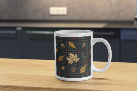 Autumn Fall Plaid Seamless Pattern, Digital Papers Digital Pattern FloridPrintables 