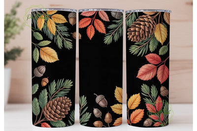 Autumn Foliage 20oz Tumbler Wrap Sublimation PixelChick 