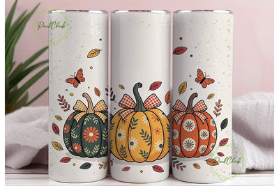 Autumn Girly 20oz Tumbler Design Sublimation PixelChick 