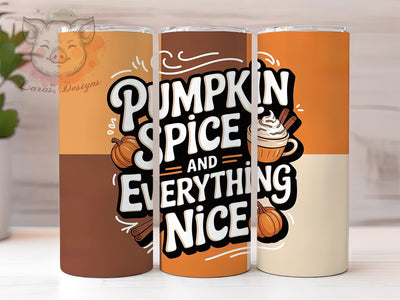 Autumn Harvest Cozy Fall Tumbler, Fall Wrap, Autumn Vibes, 20Oz Tumbler, Sublimation Design, Cozy Season, Harvest Theme Sublimation Lara' s Designs 