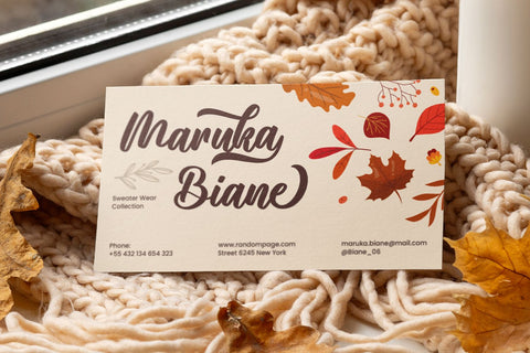 Autumn Harvest Font Mozarella 