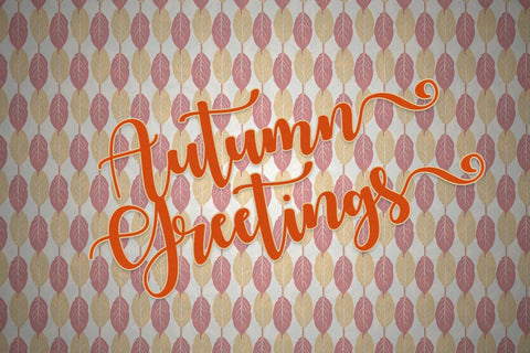 Autumn in November Font Misti's Fonts 