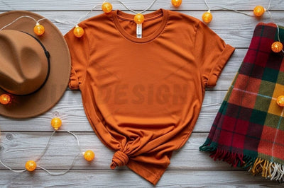 Autumn inspired t-shirt mockup design Mock Up Photo Designangry 