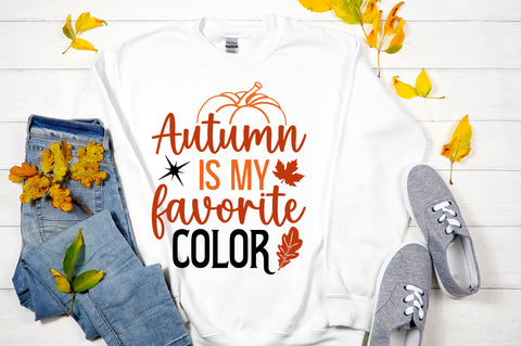 Autumn is my favorite color svg design SVG Regulrcrative 