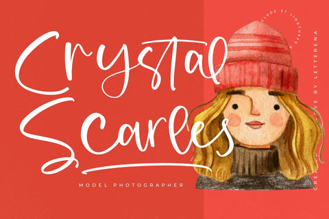 Autumn Journey - Handwritten Script Font Font Letterena Studios 