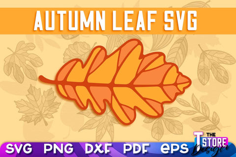 Autumn Leaf Bundle | Paper Leaves | Fall Design | Autumn Symbols | Fall Season | SVG Files SVG The T Store Design 