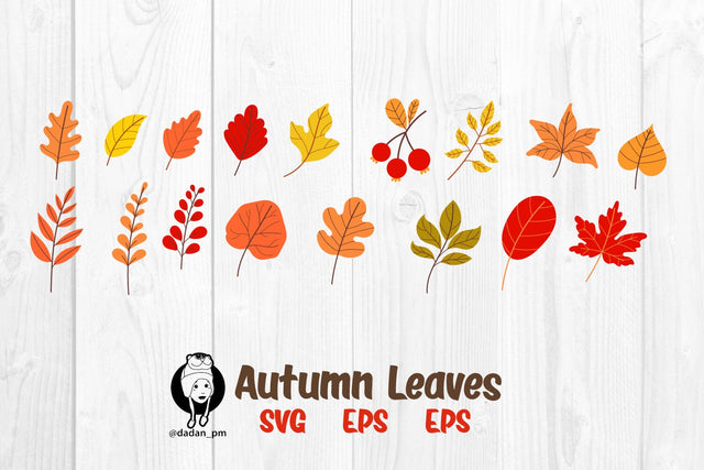 Autumn leaves svg SVG dadan_pm 