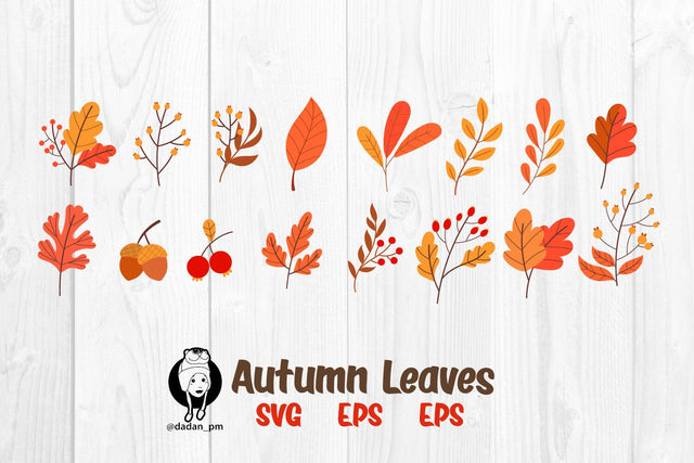 Autumn leaves svg SVG dadan_pm 