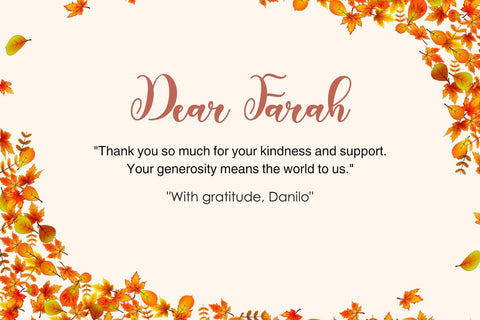 Autumn Panorama Font Prasetya Letter 