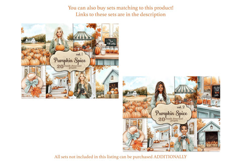 Autumn Pumpkin Junk Journal Pages | African American Collage SVG GlamArtZhanna 