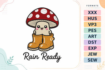 Autumn Rain Ready Embroidery Design Embroidery/Applique DESIGNS sg embroidery 