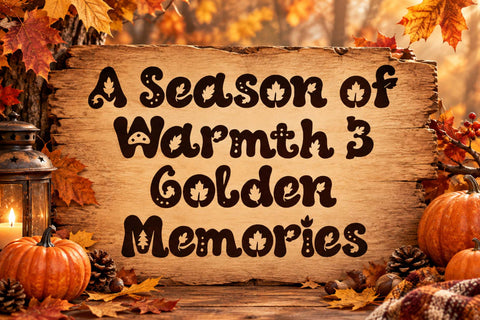 Autumn Reverie Font Prasetya Letter 