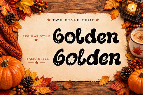 Autumn Reverie Font Prasetya Letter 