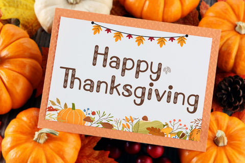 Autumn Show Font AEN Creative Store 