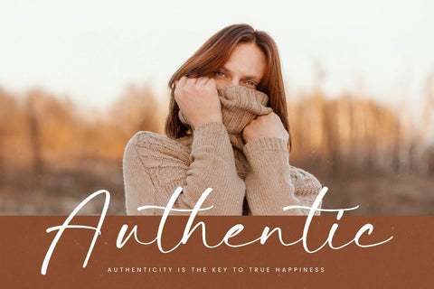 Autumn Silent - Modern Handwritten Script Font Letterena Studios 
