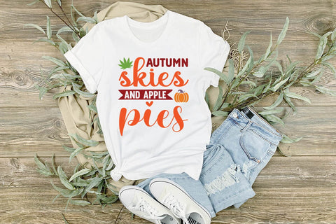 autumn skies and apple pies SVG Angelina750 