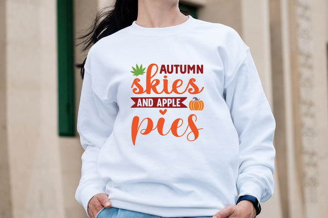 autumn skies and apple pies SVG Angelina750 