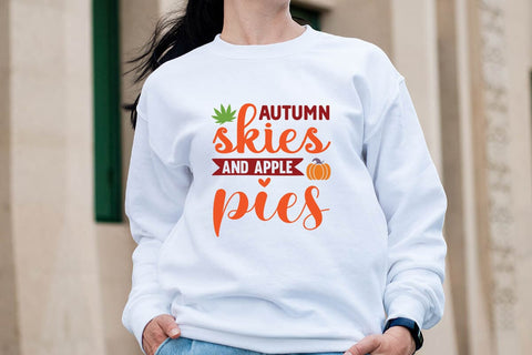 autumn skies and apple pies SVG Angelina750 