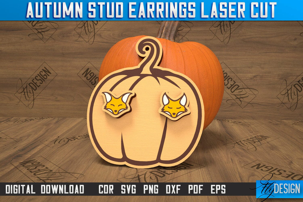 Autumn Stud Earrings Bundle | Jewelry Design | Fall Design | Autumn ...