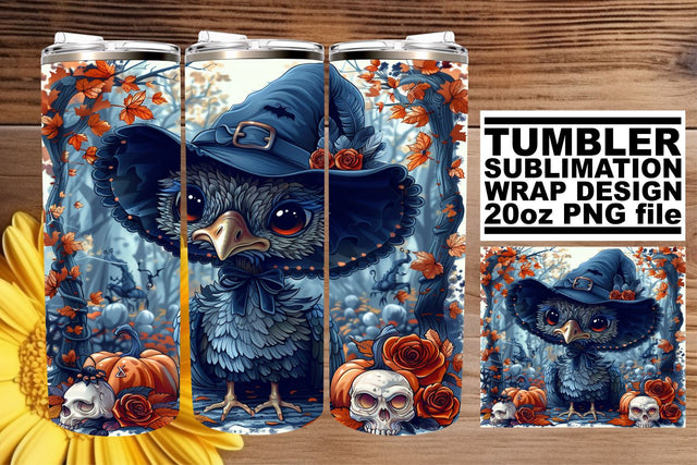 Autumn-Themed 20oz Tumbler Wrap - Thanksgiving Turkey Sublimation afrosvg 