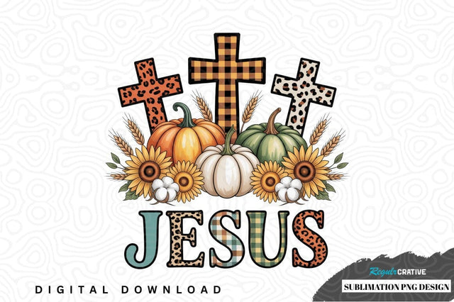 Autumn themed christian sublimation design Sublimation Regulrcrative 