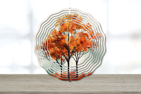 Autumn Trees Wind Spinner Sublimation Bundle Sublimation Regulrcrative 