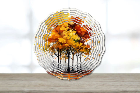 Autumn Trees Wind Spinner Sublimation Bundle Sublimation Regulrcrative 