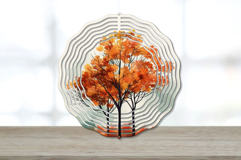 Autumn Trees Wind Spinner Sublimation Bundle Sublimation Regulrcrative 