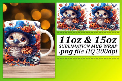 Autumn Turkey Mug Wrap for 11oz/15oz Sublimation Sublimation afrosvg 