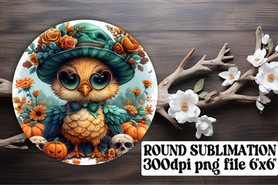 Autumn Turkey Round Design Fall PNG Sublimation afrosvg 
