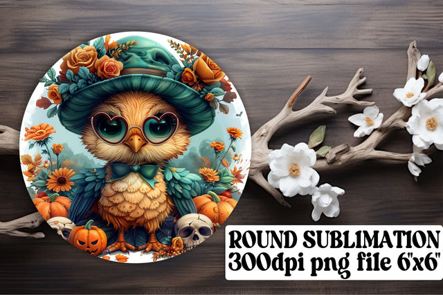 Autumn Turkey Round Design Fall PNG Sublimation afrosvg 