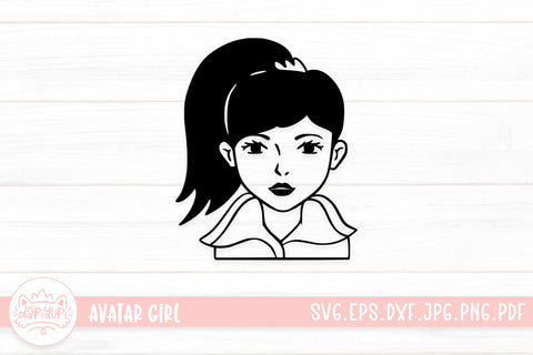 Avatar Girl SVg Bundle SVG dapiyupi store 