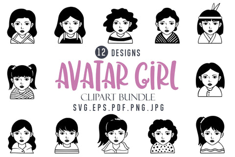 Avatar Girl SVg Bundle SVG dapiyupi store 