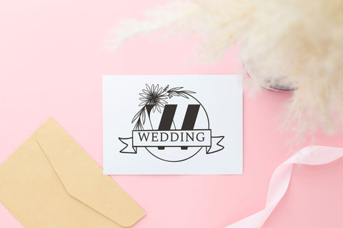 Aveline Line Monogram Font Dm Letter Studio 