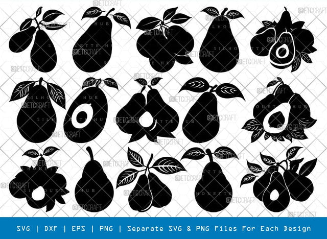 Avocado Svg Cricut Cut Files Png Bundle, SB01150 SVG ETC Craft 