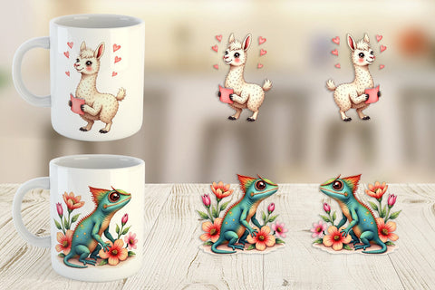 Awkward Affection Mug Wrap Sublimation artnoy 