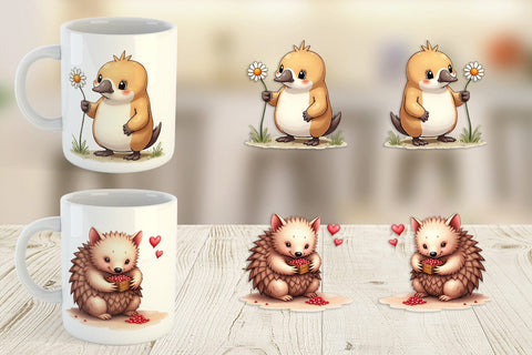 Awkward Affection Mug Wrap Sublimation artnoy 