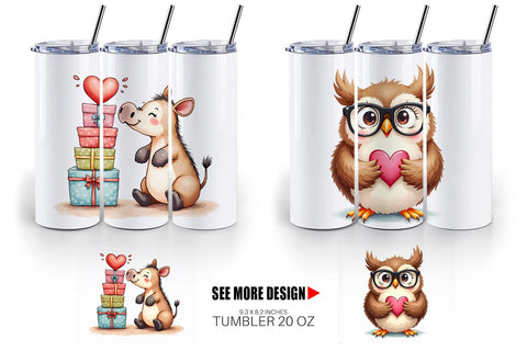 Awkward Affection Tumbler Sublimation artnoy 