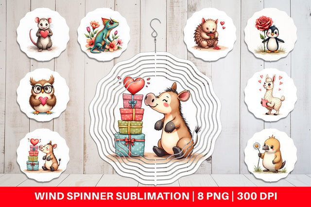 Awkward Affection Wind Spinner Sublimation artnoy 