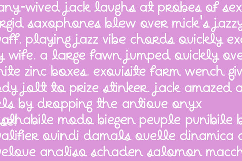 Awkward Font Cotton White Studio 