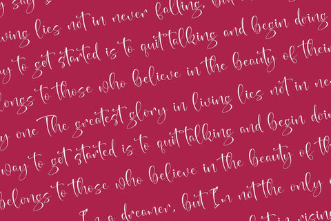 Azalea Sageretia - Beautiful Handwritten Font Font Letterena Studios 