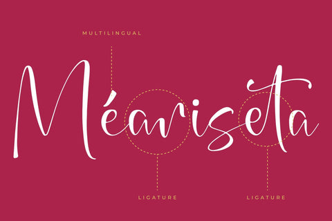 Azalea Sageretia - Beautiful Handwritten Font Font Letterena Studios 