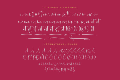 Azalea Sageretia - Beautiful Handwritten Font Font Letterena Studios 