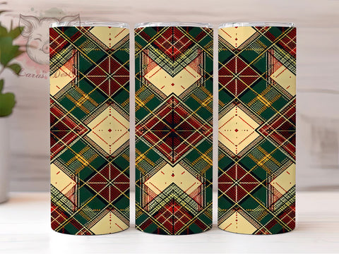 Aztec Geometric 20oz Tumbler Wrap, Vibrant Aztec Design, 20oz Sublimation Wrap, Colorful Tumbler Pattern, Boho Drinkware, Unique Gift Idea, Tribal Print Tumbler Sublimation Lara' s Designs 