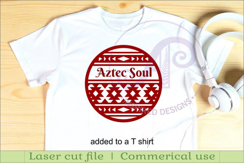 Aztec themed name wall art sign SVG APInspireddesigns 