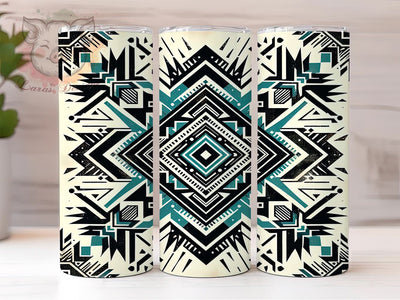 Aztec Tumbler, Country Western Tumbler, Boho Tumbler, 20oz Tumbler Wrap, Sublimation Design, Digital Download, Cricut Design, Silhouette Design, Personalized Tumbler Sublimation Lara' s Designs 