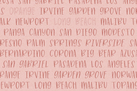 Azusa Sans Font Trio Font Beck McCormick 