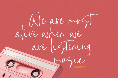 Babetti Martha - Rough Handwritten Script Font Font Timur type 